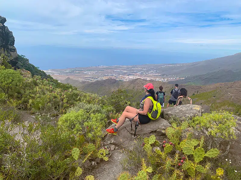 hill view Tenerife walking tour