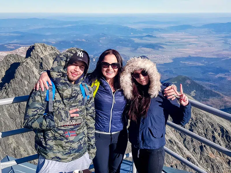 group mountain walking tour Slovakia