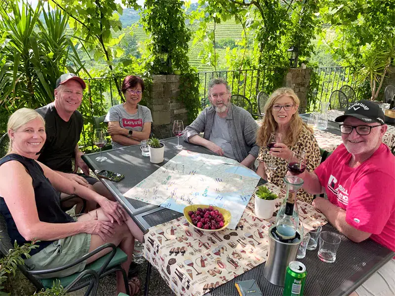 group photo enjoy in slovenia europe
