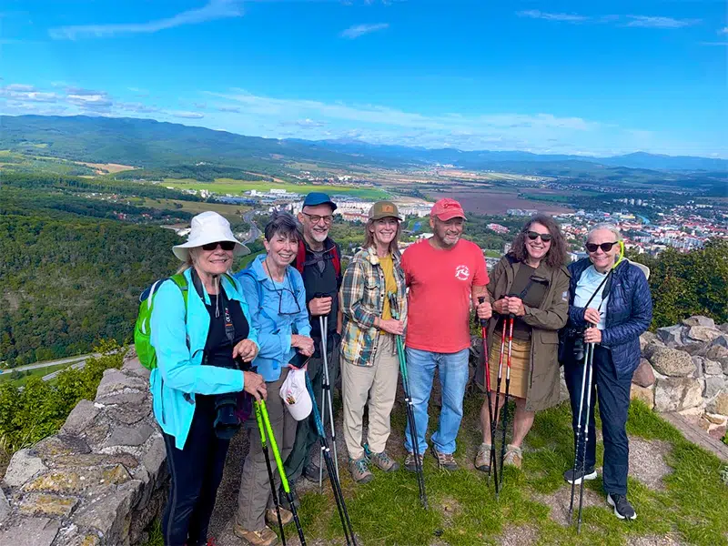 group walking tour in slovakia