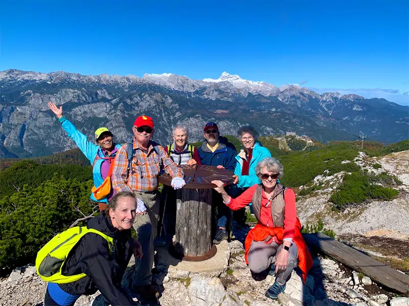 karawanks mountain trek slovenia europe walking tour