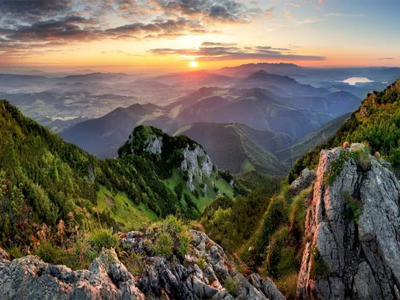 mountain view slovakia walking tour