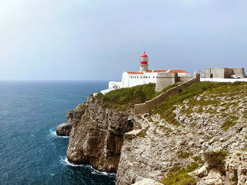 lighthouse of Cabo Sao Vicente Sagres Portugal
