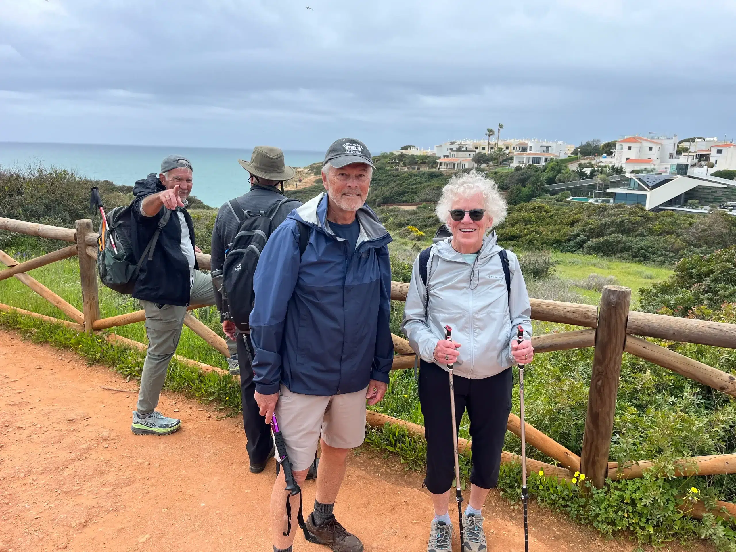 Fun group on the Fisherman_s Trail, Portugal.