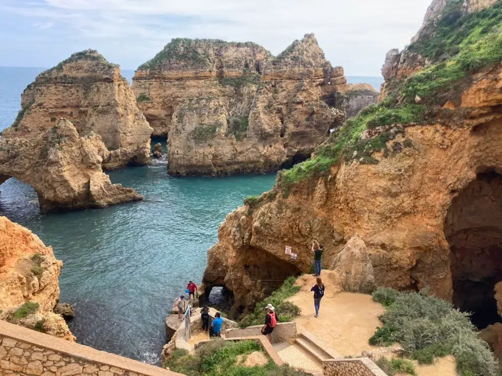 Scenic hike near Lagos, Portugal_